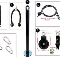 Portable limited fitness equipment